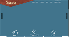 Desktop Screenshot of natinaproducts.com